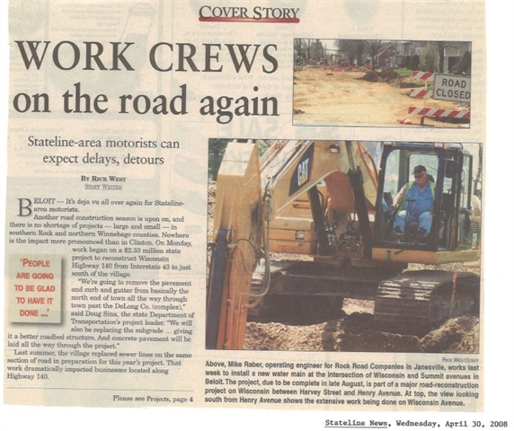 Work Crews On The Road Again